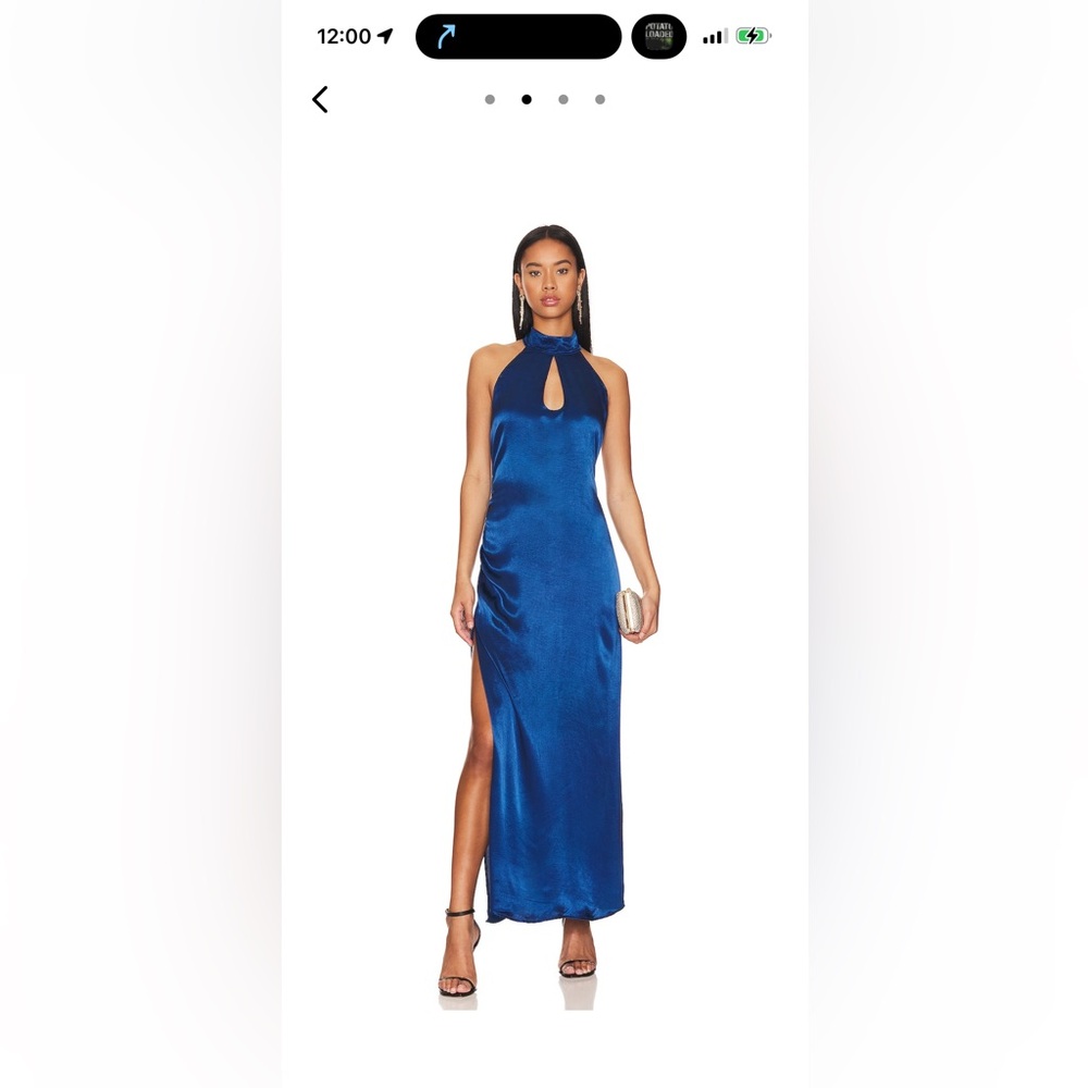 Helene Dress in Mazarine blue